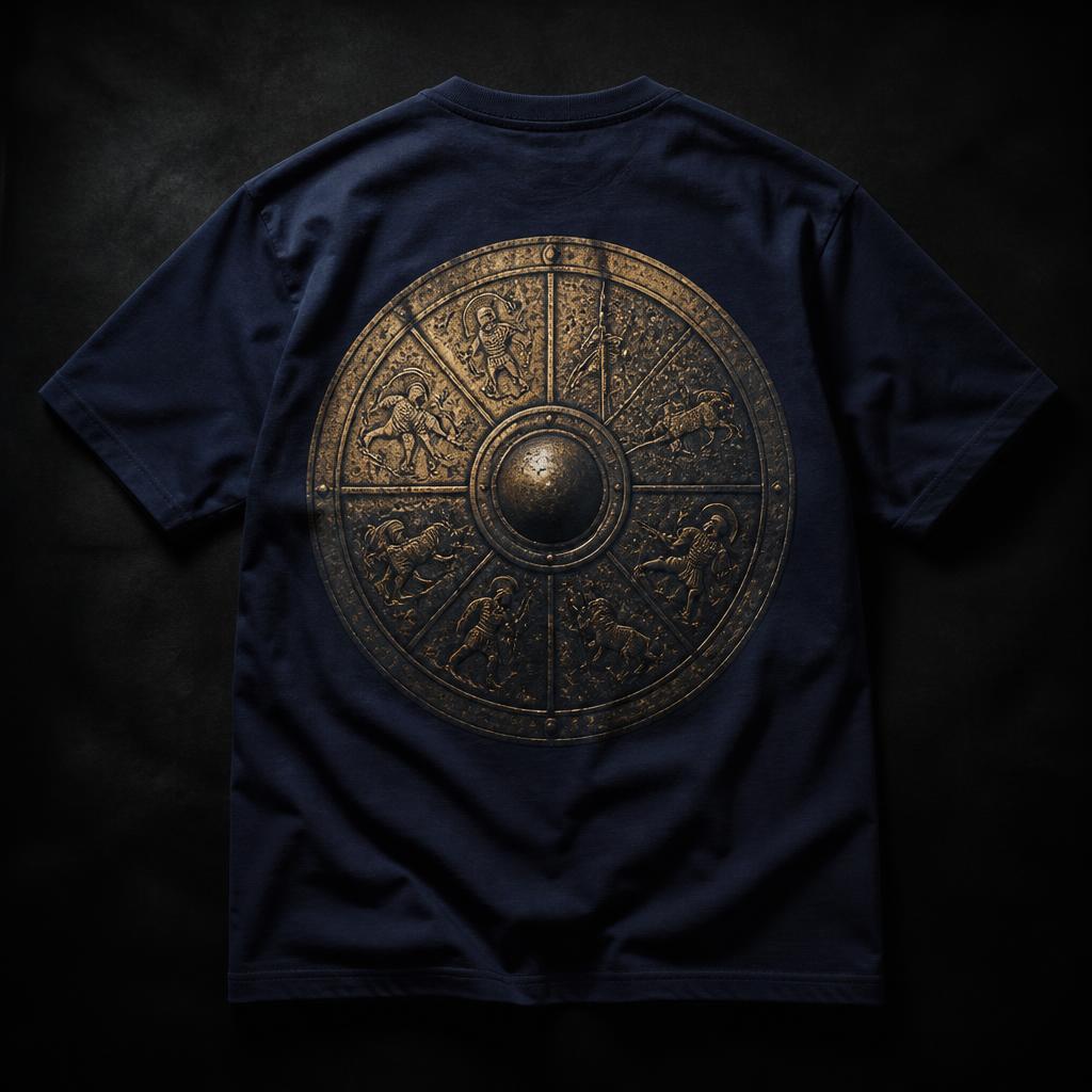 Spartan shield tee